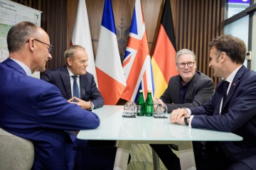 Líderes de Francia, Alemania, Polonia y el Reino Unido instan a Rusia a aceptar un alto el fuego incondicional de 30 días