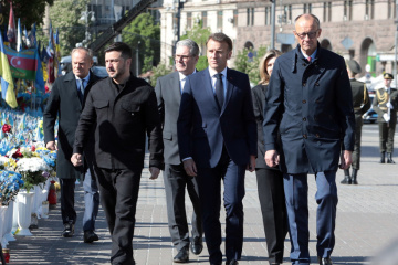 Leaders of France, Germany, Poland, UK urge Russia to agree to unconditional 30-day ceasefire