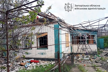 Two women injured as occupiers strike Zaporizhzhia region 494 times in past day