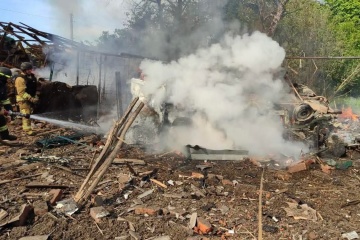 Russian GAB strike hits Sumy region, injuring two civilians