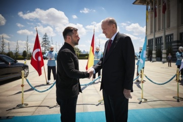 ゼレンシキー宇大統領、エルドアン土大統領との会談を総括 「和平が優先課題だった」