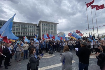 アンカラでソ連によるクリミア・タタール民族追放を喚起する集会開催
