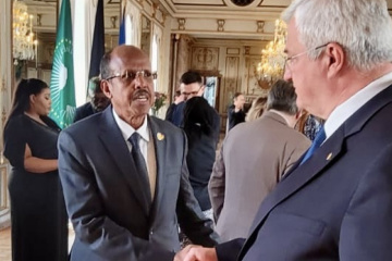 Sybiha se reúne en Bruselas con sus homólogos de países africanos y los líderes de la Unión Africana