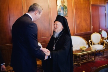 Chernyshov se reúne con el Patriarca Bartolomé I en Estambul
