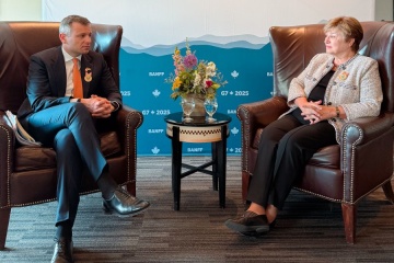 Marchenko, IMF Managing Director discuss support for Ukraine