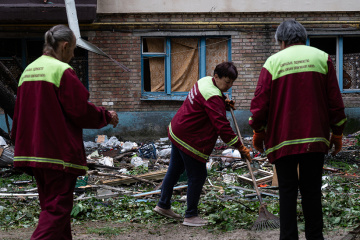 Russian airstrike on Kyiv damages homes, schools, clinic, post office 