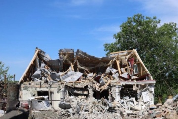 Russian attack damages 30 residential buildings in Zhytomyr region
