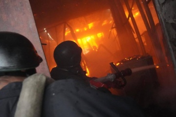 Industrial facility targeted in Lviv region in Russia’s overnight attack