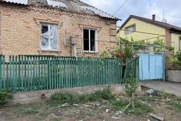 Russians shell two districts of Dnipropetrovsk region, one wounded