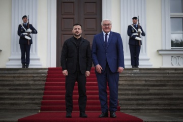 Zełenski spotkał się ze Steinmeierem