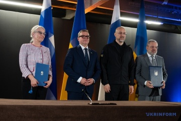 Shmygal: Ucrania está interesada en la participación de empresas finlandesas en la reconstrucción del país