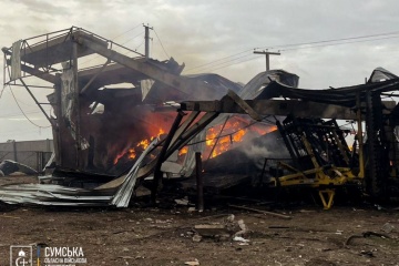 ロシア軍、ウクライナ北部スーミ州を無人機で攻撃　死者１名、負傷者１名