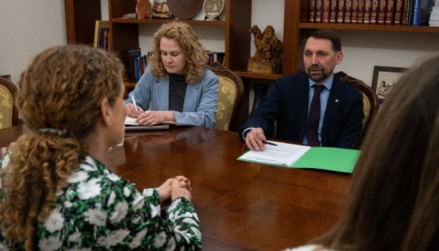 Точицький і віцепрезидентка Європейської мовної спілки обговорили протидію російській пропаганді