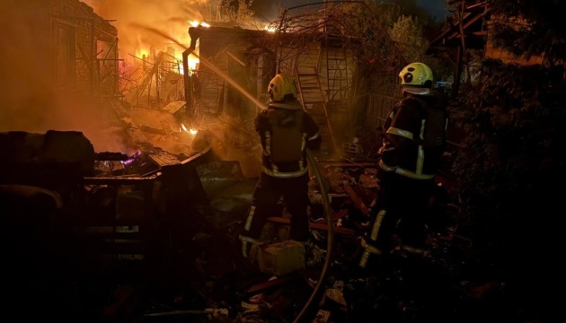 Number of wounded from enemy drone attacks on Kyiv rises to 11