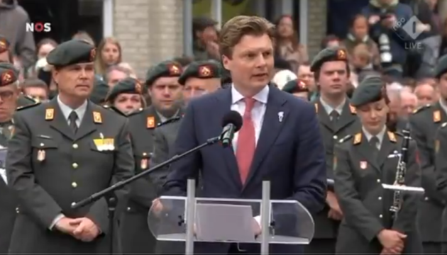 У Нідерландах пропалестинські протестувальники перервали виступ міністра оборони, п’ятеро затриманих