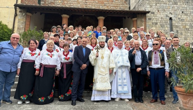 Владика УГКЦ очолив літургію для українців в Італії