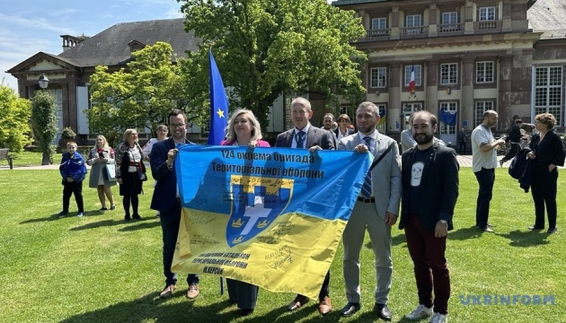 У Страсбурзі відбувся мітинг за єдину Європу разом з Україною У Страсбурзі відбувся мітинг за єдину Європу разом з Україною