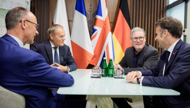 Líderes de Francia, Alemania, Polonia y el Reino Unido instan a Rusia a aceptar un alto el fuego incondicional de 30 días