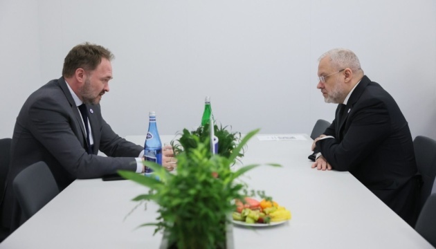 Galushchenko y Jørgensen abordan el rechazo de Europa a los recursos energéticos rusos