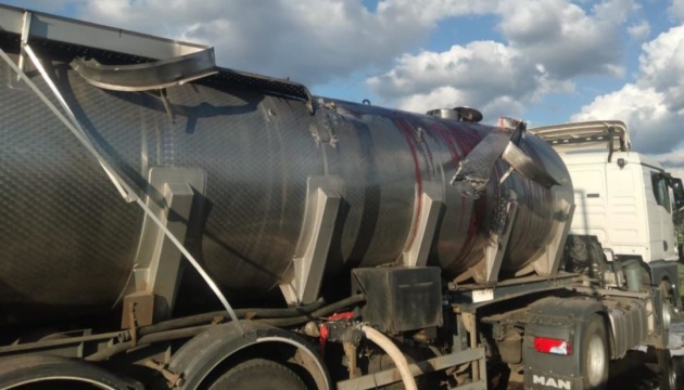 Російський дрон атакував вантажівку на Сумщині, поранений водій