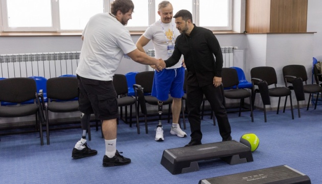 Зеленський: Ветеранам потрібна доступна спортивна інфраструктура