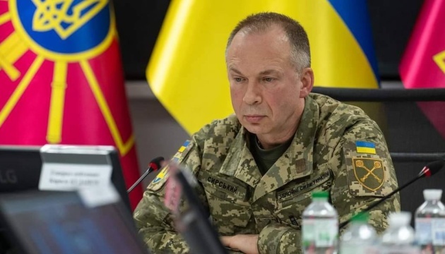 Syrskyj und Nato-Sondermissionskommandeur besprechen Dynamik der Kampfhandlungen Syrskyj und Nato-Sondermissionskommandeur besprechen Dynamik der Kampfhandlungen