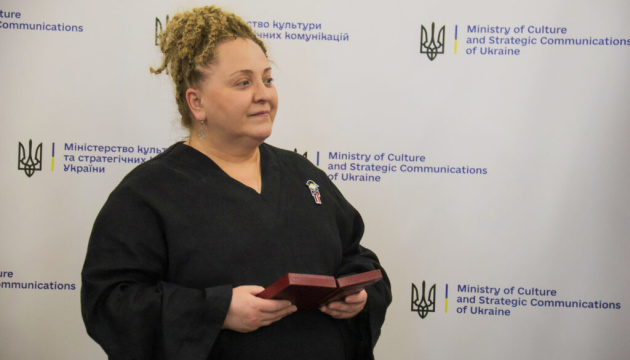 Ніно Катамадзе вручили орден княгині Ольги