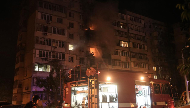 Injury toll in Kyiv rises to 15 following drone and ballistic missile attacks