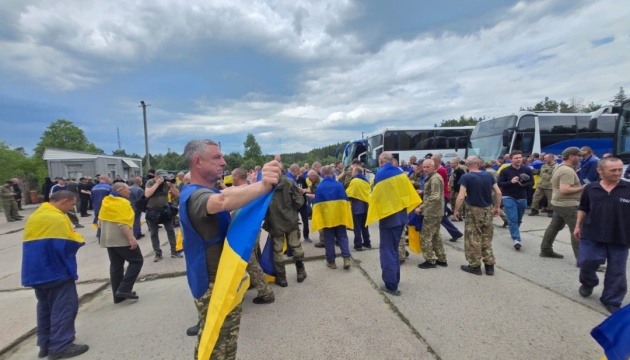 Коордштаб: Визволені з полону 307 оборонців України - представники рядового і сержантського складу Коордштаб: Визволені з полону 307 оборонців України - представники рядового і сержантського складу