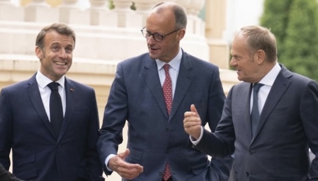 Мерц, Макрон та Туск приїдуть до Молдови на День незалежності країни