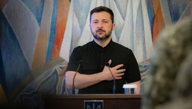 Зеленський відзначив нагородами воїнів Держспецзвʼязку