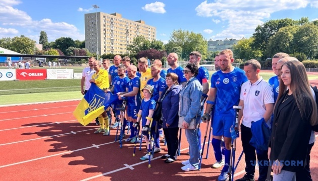 Українська команда з ампфутболу взяла участь у турнірі у Варшаві 