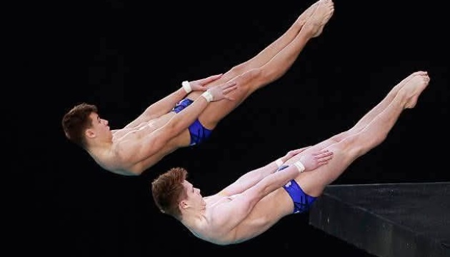 ЧЄ-2025 зі стрибків у воду. Гриценко та Середа виграли п'яте «золото» України