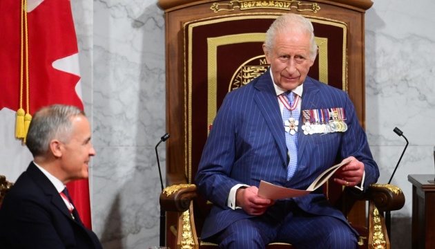 Король Чарльз III виступив із промовою в парламенті Канади