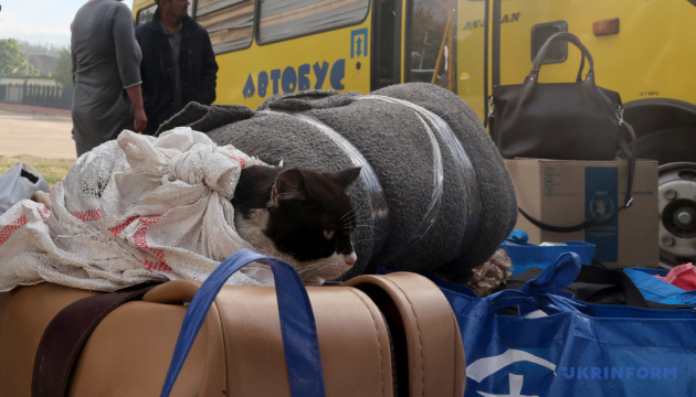 Over 100 residents leave Sumy border area amid mandatory evacuation Over 100 residents leave Sumy border area amid mandatory evacuation
