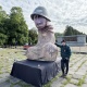 У Варшаві презентували скульптуру литовського митця Мартинаса Гаубаса «Чуйло»