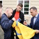 До Львова привезли три «Золоті мʼячі», які здобували українські футболісти