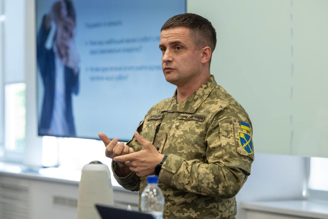 Андрій Лебеденко Фото: Генштаб ЗСУ Андрій Лебеденко Фото: Генштаб ЗСУ