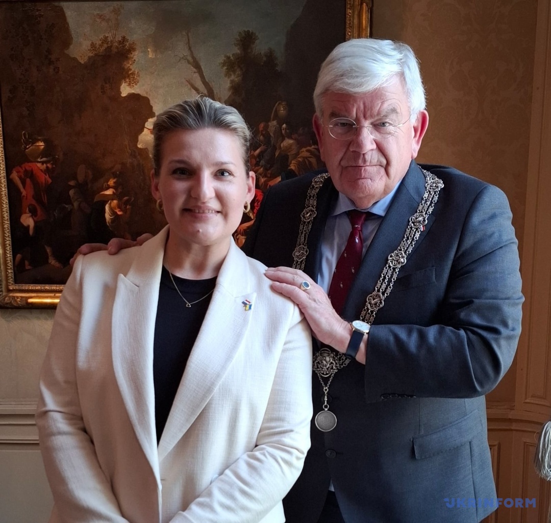 Ірина Драбок та Ян ван Занен Ірина Драбок та Ян ван Занен