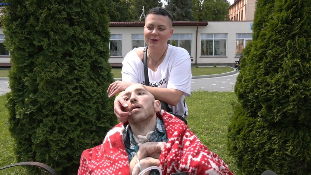Богдан Тремба з дружиною / Фото: Суспільне Тернопіль Богдан Тремба з дружиною / Фото: Суспільне Тернопіль