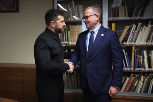 Zelensky discusses scaling Drone Line project with Finland’s PM