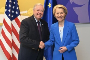 Von der Leyen,  Senator Graham discuss sanctions against Russia