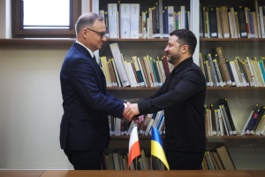 Zelensky, Duda talk bilateral relations, pressure on Russia, economic projects