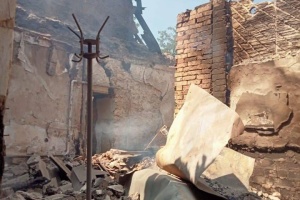 Russians strike emergency medical brigade base in Kherson region