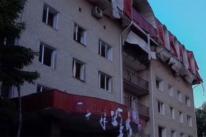 Lutsk hotel hosting Ukraine’s Athletics Team members comes under Russian attack