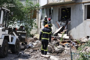 Body of man recovered from under rubble in Lutsk, injury toll rises to 27
