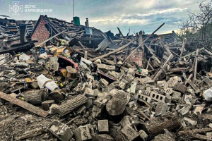 Росіяни вдарили КАБами по Золочеву: п’ятеро поранених, серед них 11-річний хлопчик