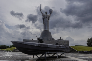 Legendary Sea Baby drone that struck Crimean bridge now on display in Kyiv museum