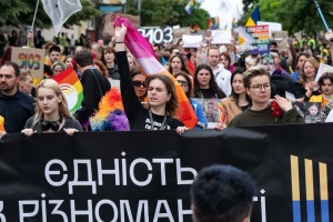 „Pride Parade“ in Kyiw: 1500 Menschen demonstrierten für Gleichberechtigung