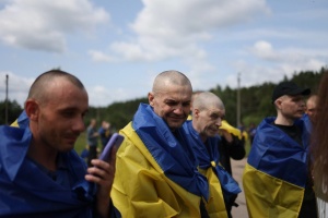 Most freed in latest POW exchange Ukrainian officers held since 2022